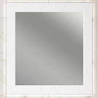 Opadiris Зеркало для ванной Луиджи 100 белое матовое
